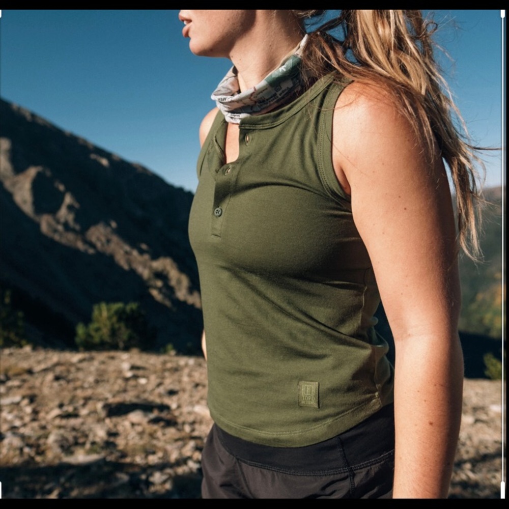Topo designs wool tank